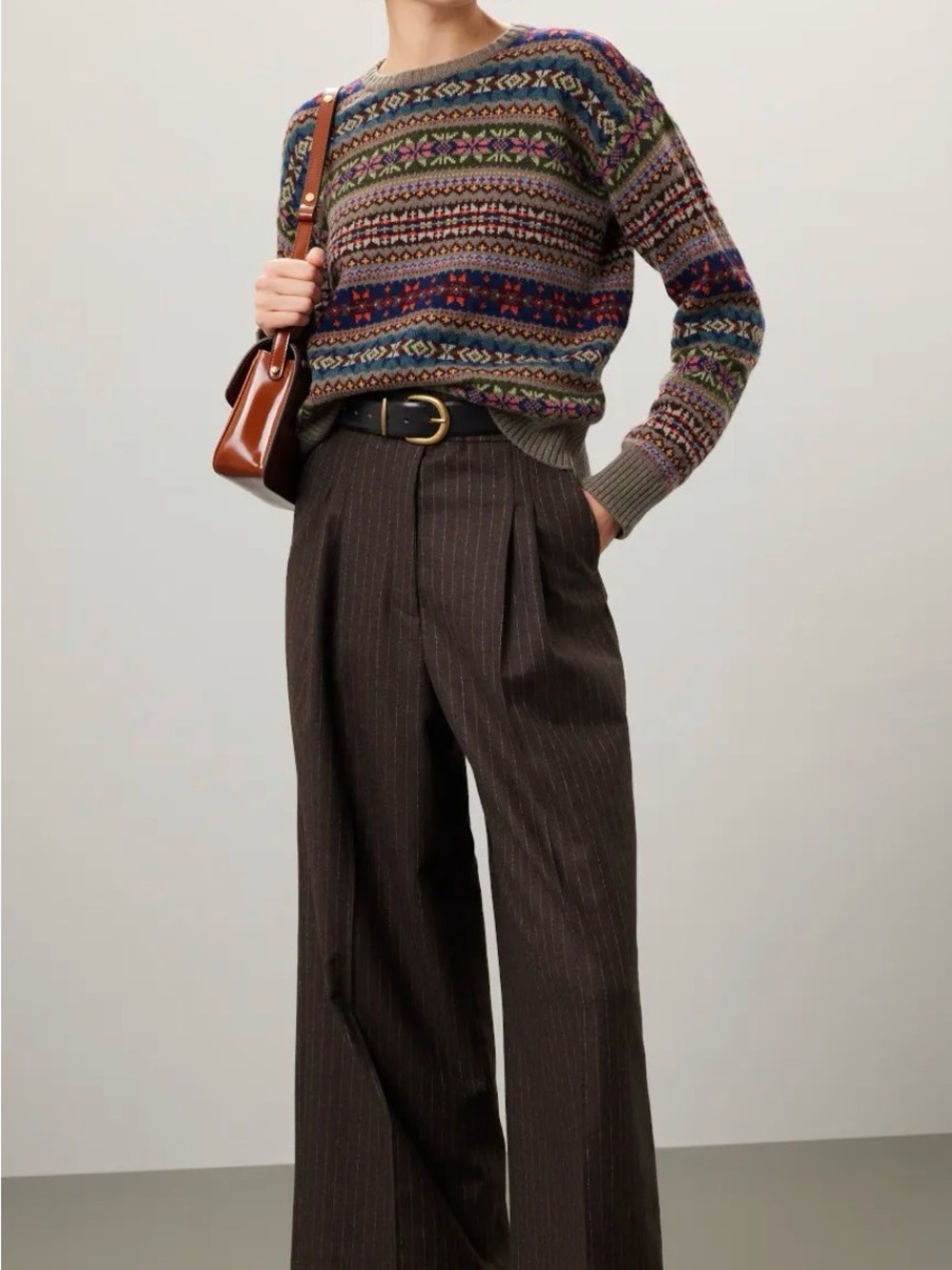 Polo Ralph Lauren Multicolor Fair Isle Crewneck Sweater - Women's - Picture 3 of 9